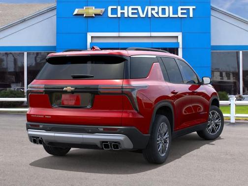 Radiant Red 2026 Chevrolet Traverse LT