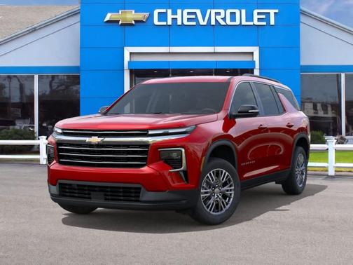 Radiant Red 2026 Chevrolet Traverse LT