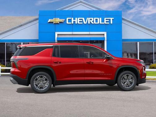 Radiant Red 2026 Chevrolet Traverse LT