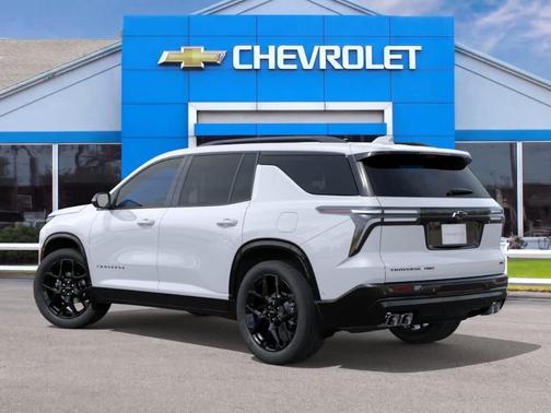 Polar White 2026 Chevrolet Traverse RS