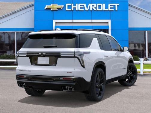 Polar White 2026 Chevrolet Traverse RS