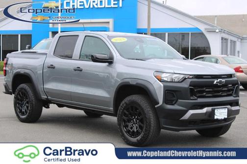 Sterling Gray Metallic 2023 Chevrolet Colorado Trail Boss