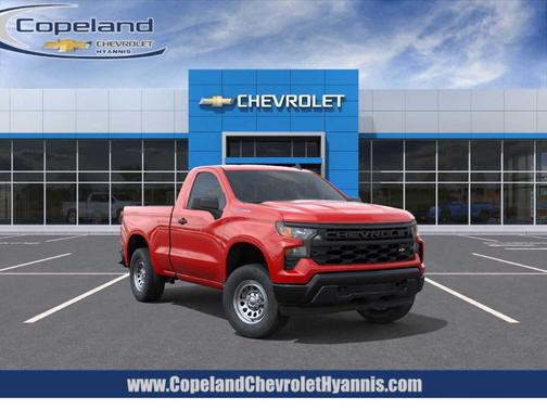 Red 2026 Chevrolet Silverado 1500 WT