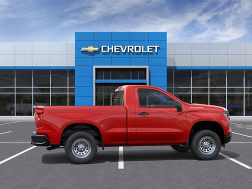 Red 2026 Chevrolet Silverado 1500 WT
