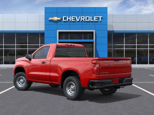 Red 2026 Chevrolet Silverado 1500 WT
