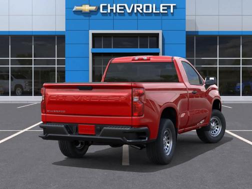 Red 2026 Chevrolet Silverado 1500 WT