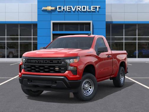 Red 2026 Chevrolet Silverado 1500 WT