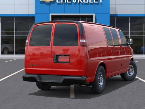 Red 2026 Chevrolet Express 2500 Work Van