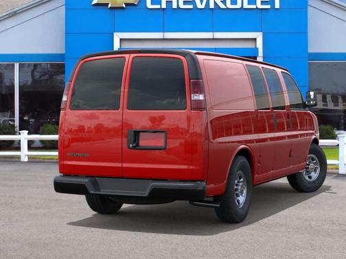 Red 2026 Chevrolet Express 2500 Work Van