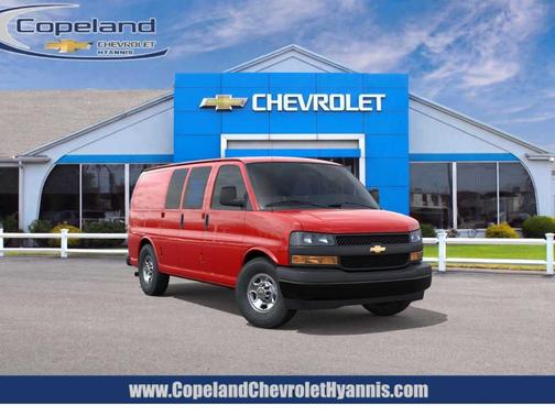 Red 2026 Chevrolet Express 2500 Work Van