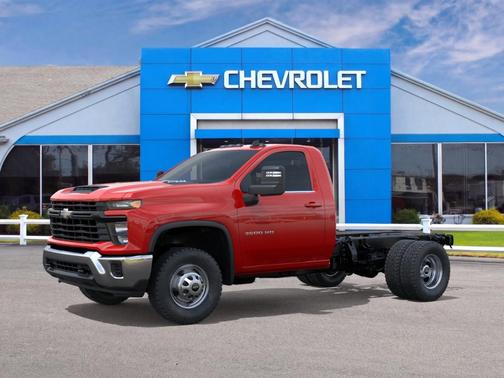 Red 2026 Chevrolet Silverado 3500 WT