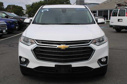 Summit White 2021 Chevrolet Traverse LT Cloth