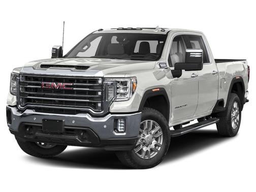 White Frost Tri-Coat 2020 GMC Sierra 3500 SLT