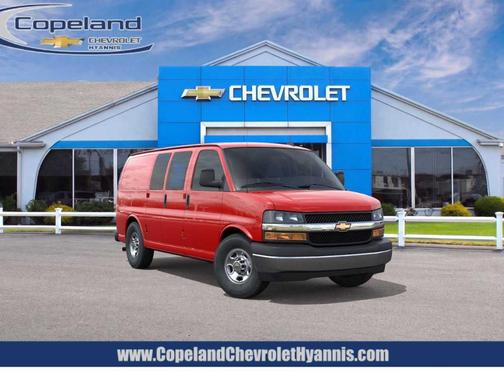 Red 2026 Chevrolet Express 2500 Work Van