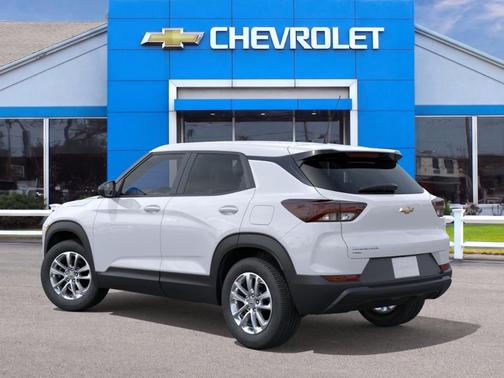 Summit White 2026 Chevrolet Trailblazer LS