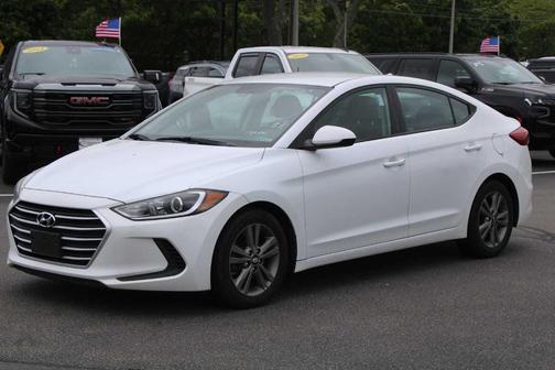 Quartz White Pearl 2018 Hyundai ELANTRA SEL