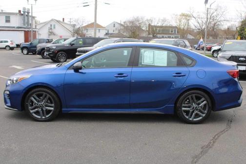 Deep Sea Blue 2021 Kia Forte GT-Line