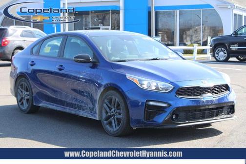 Deep Sea Blue 2021 Kia Forte GT-Line