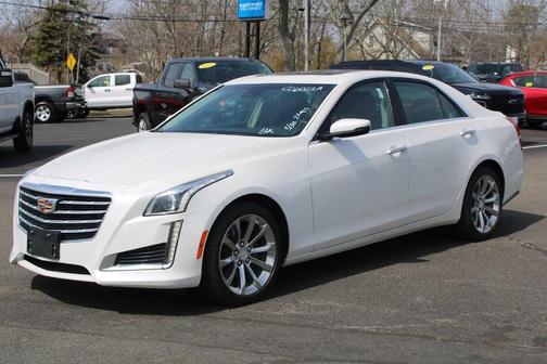 Crystal White Tri-Coat 2019 Cadillac CTS 3.6L Luxury