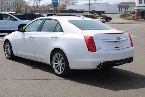 Crystal White Tri-Coat 2019 Cadillac CTS 3.6L Luxury