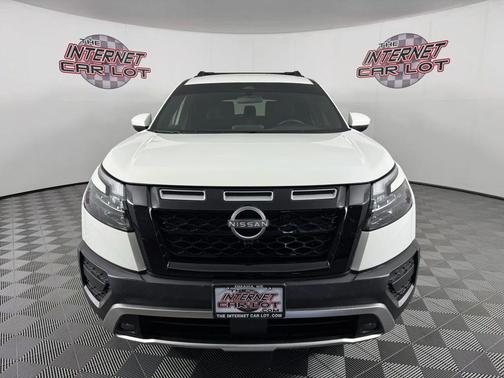 White 2025 Nissan Pathfinder Rock Creek Sport Utility 4D