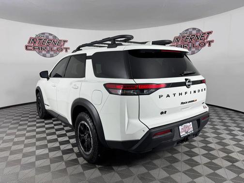 White 2025 Nissan Pathfinder Rock Creek Sport Utility 4D