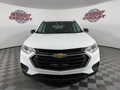 White 2021 Chevrolet Traverse LS