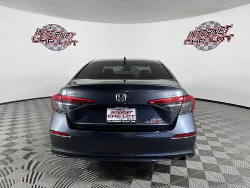 Gray 2022 Honda Civic Sport