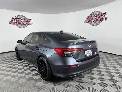 Gray 2022 Honda Civic Sport