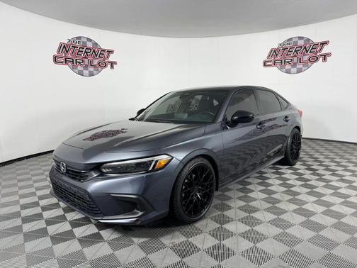 Gray 2022 Honda Civic Sport