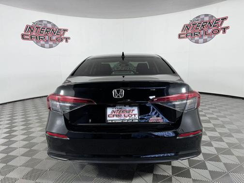 Black 2025 Honda Civic LX