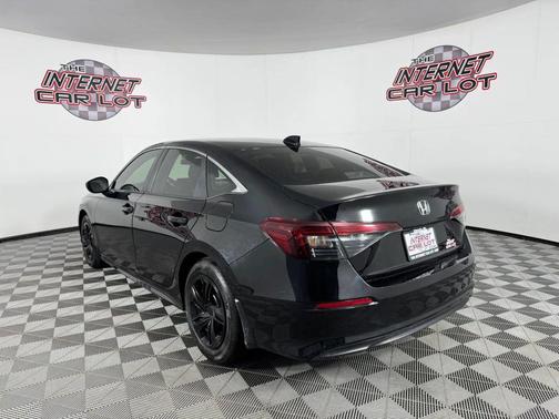 Black 2025 Honda Civic LX