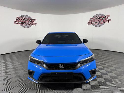 Blue 2023 Honda Civic Sport
