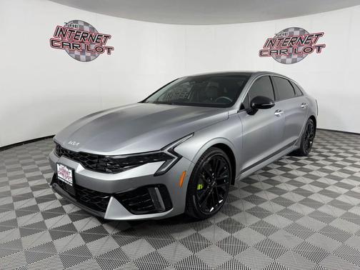 Gray 2025 Kia K5 GT Sedan 4D