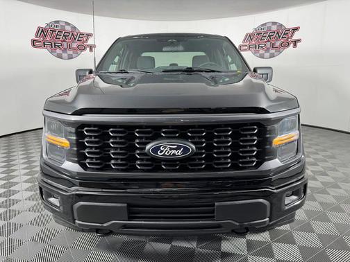 Black 2024 Ford F-150 STX Pickup 4D 5 1/2 ft