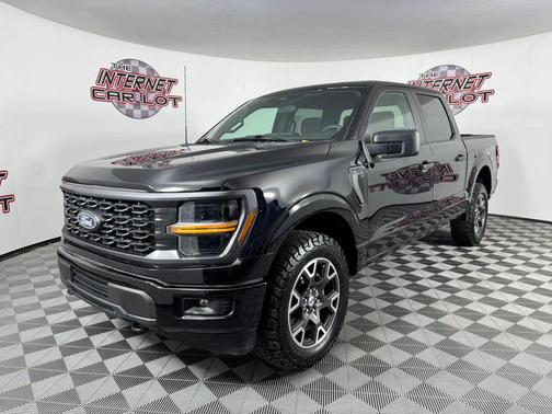 Black 2024 Ford F-150 STX Pickup 4D 5 1/2 ft