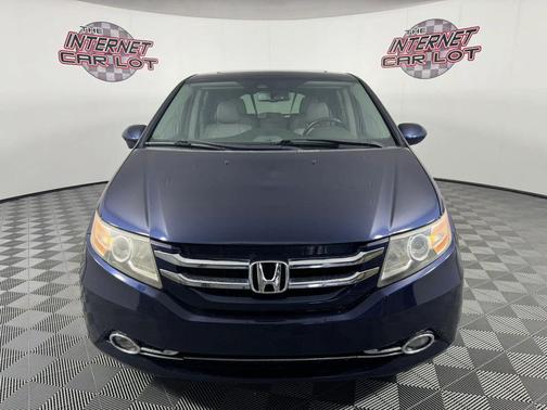 Blue 2015 Honda Odyssey EX-L