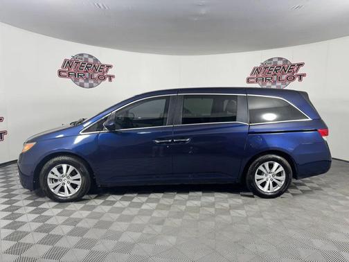 Blue 2015 Honda Odyssey EX-L