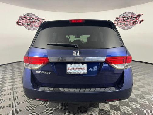Blue 2015 Honda Odyssey EX-L
