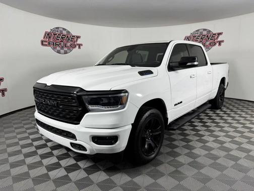 White 2022 RAM 1500 Big Horn/Lone Star