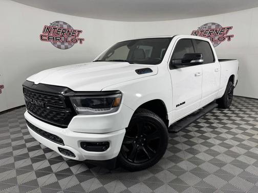 White 2022 RAM 1500 Big Horn/Lone Star