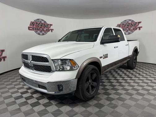 White 2018 RAM 1500 Big Horn