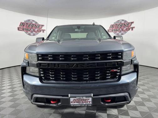 Gray 2021 Chevrolet Silverado 1500 Custom Trail Boss