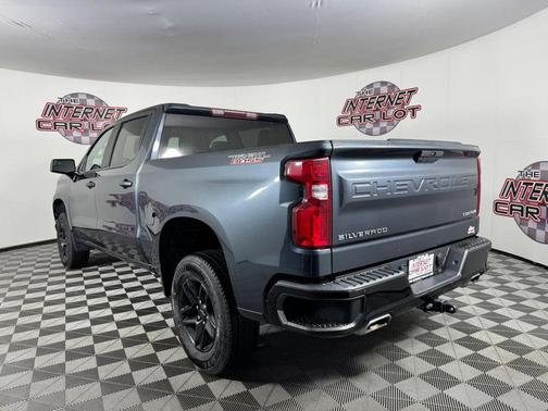 Gray 2021 Chevrolet Silverado 1500 Custom Trail Boss