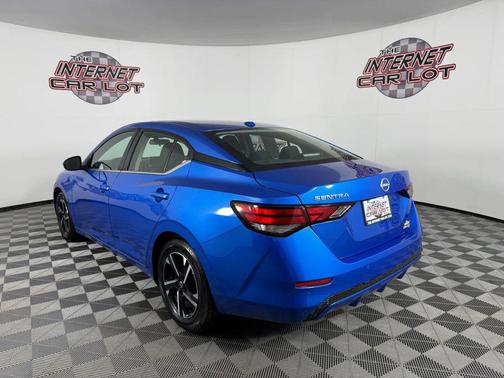 Blue 2025 Nissan Sentra SV