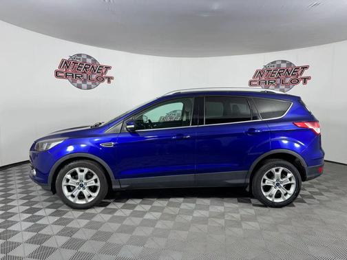 Blue 2014 Ford Escape Titanium