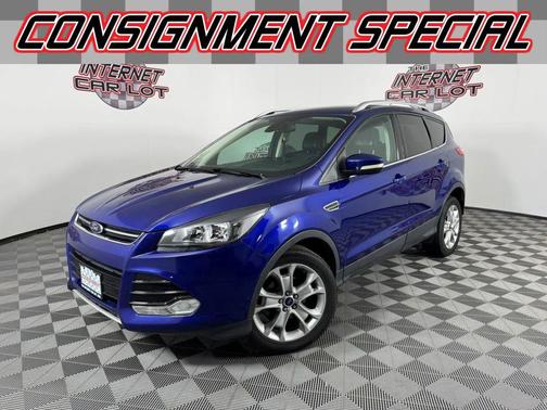 Blue 2014 Ford Escape Titanium