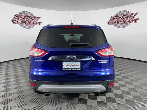 Blue 2014 Ford Escape Titanium