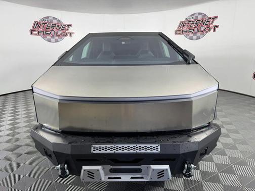 Silver 2024 Tesla Cybertruck All-Wheel Drive Pickup 4D 6 ft