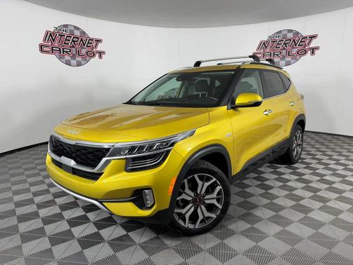 Yellow 2023 Kia Seltos SX